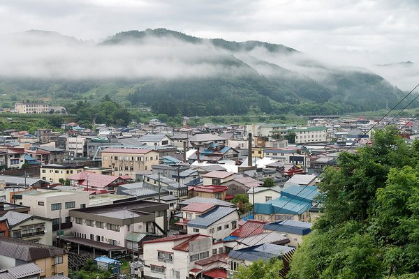 大鰐の風景