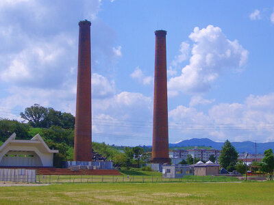 田川の風景