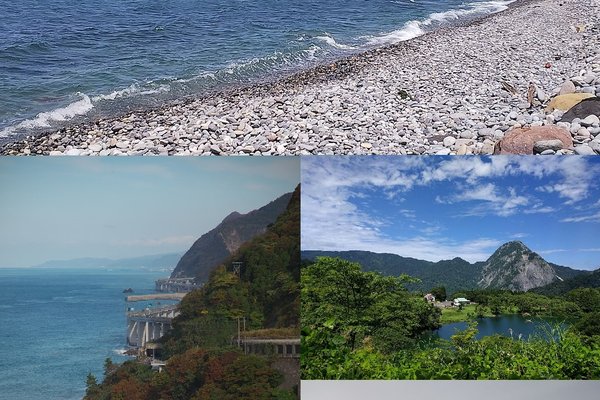 糸魚川の風景