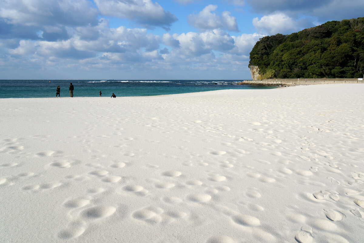 白浜の風景